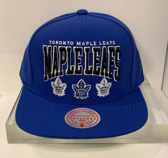 Toronto Maple Leafs Multi Logo Snapback by Mitchell and Ness