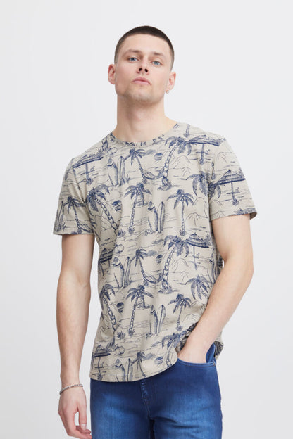 Short Sleeve Coconut Tree T-shirt