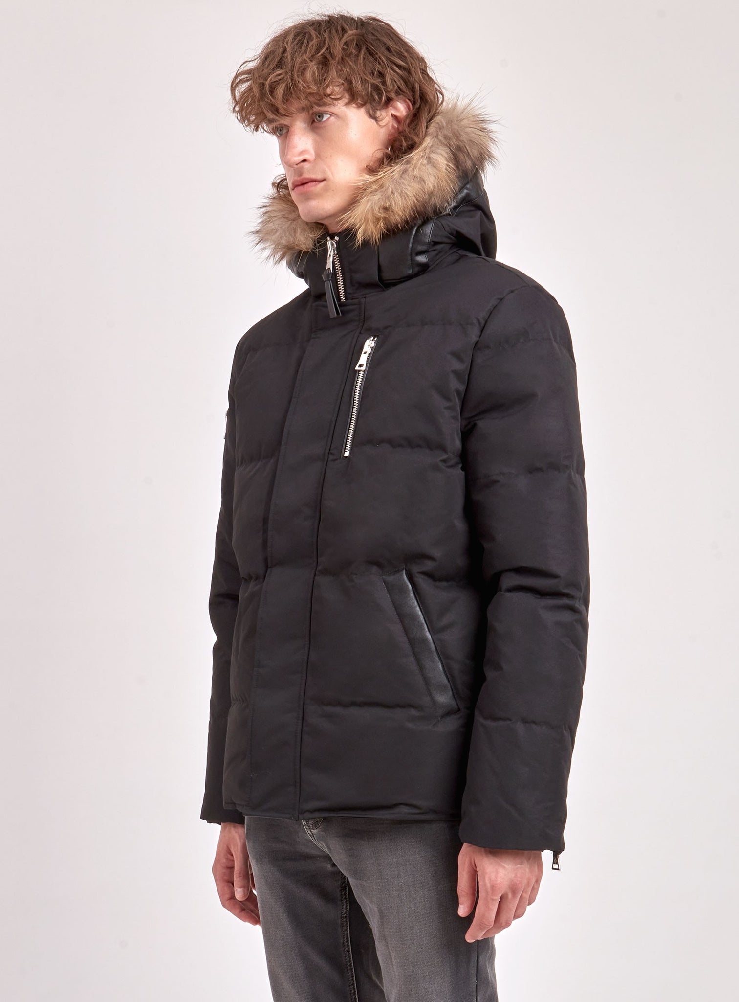 Charcoal Premium Faux Fur Jacket
